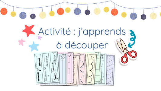 Apprendre à découper ✂️ : une activité ludique pour les 3-5 ans !