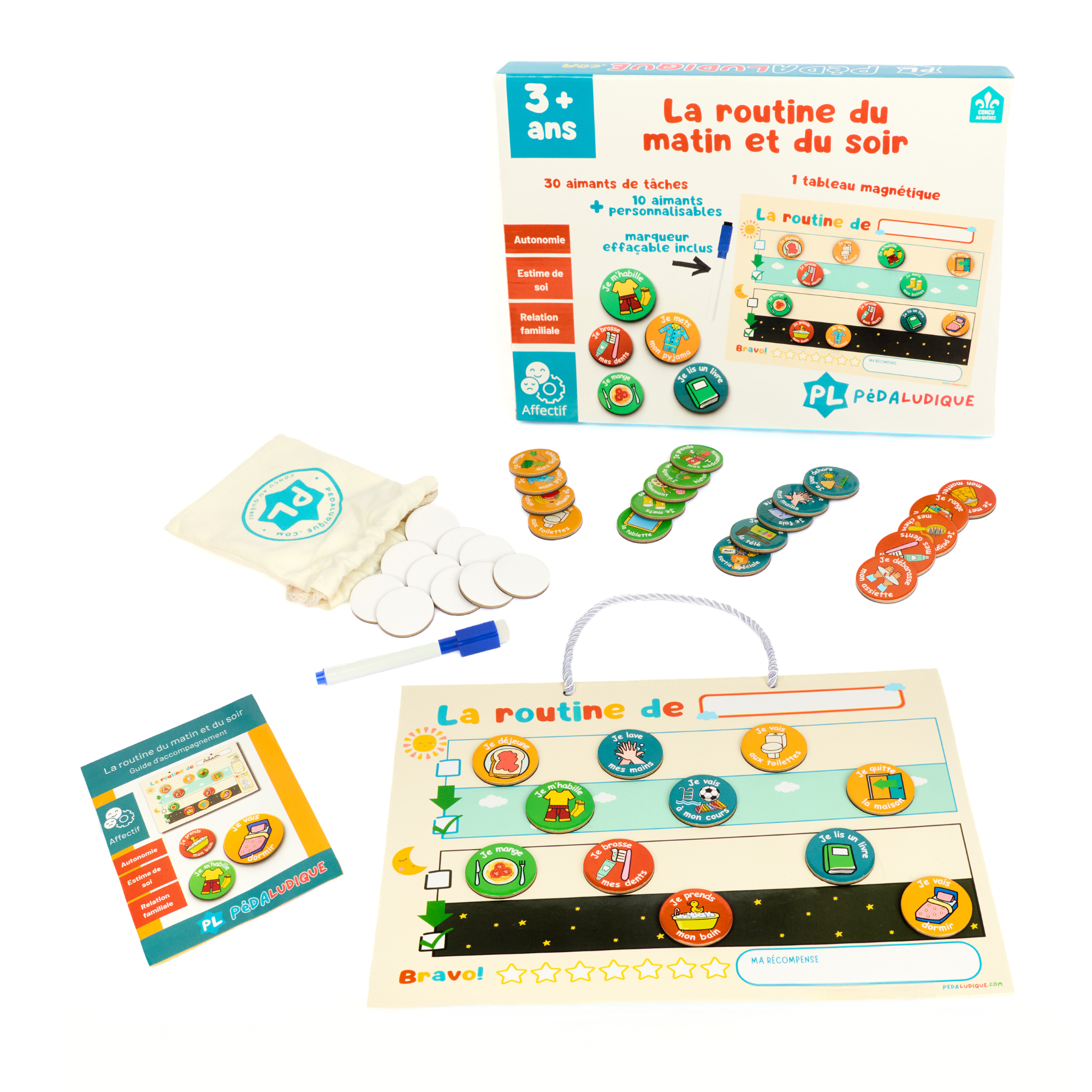 LIKARTO Tableau de Récompenses pour Enfants - Tableau magnétique avec LIKARTO Tableau de Récompenses pour Enfants - Tableau magnétique avec
